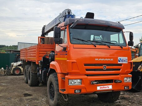 2023 КамАЗ 43118, оранжевый, 8900000 рублей, вид 2