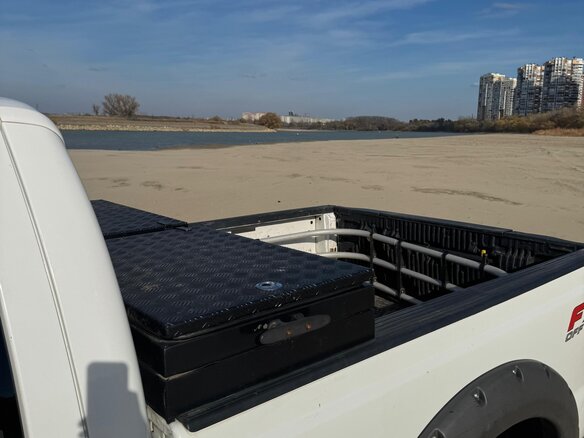 2008 Ford F-250, белый, 3600000 рублей - вид 6