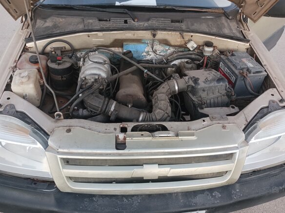 2002 Chevrolet Niva I, серебристый, 230000 рублей - вид 7