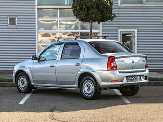2013 Renault Logan I Рестайлинг, серый, 495000 рублей, вид 4