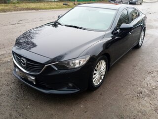 2014 Mazda 6 III (GJ), чёрный, 1370000 рублей, вид 1