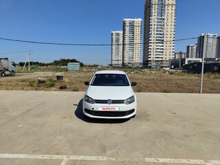 2014 Volkswagen Polo V, белый, 590000 рублей, вид 4