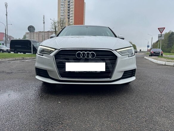 2017 Audi A3 III (8V) Рестайлинг, белый, 1555555 рублей - вид 2
