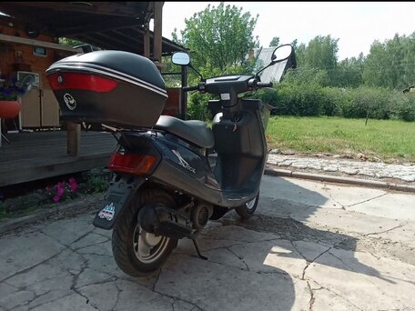 1995 Yamaha Jog, синий, 100000 рублей, вид 2