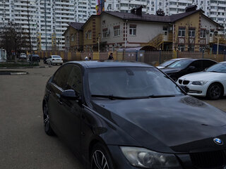 2007 BMW 3 серии 320i V (E90/E91/E92/E93), чёрный, 950000 рублей, вид 5