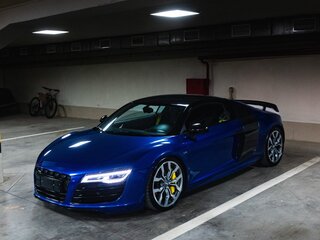 2011 Audi R8 V10 I (Typ 42), синий, 5700000 рублей, вид 2