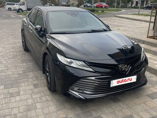 2019 Toyota Camry VIII (XV70), чёрный, 3250000 рублей, вид 3