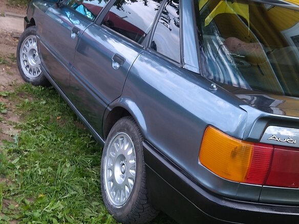 1988 Audi 80 IV (B3), синий, 150000 рублей - вид 5