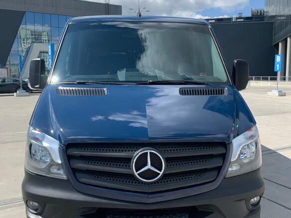 2016 Mercedes-Benz Sprinter, синий, 3150000 рублей - вид 1
