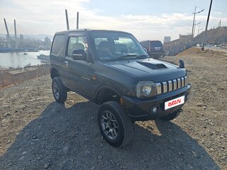 2009 Suzuki Jimny Kei car III Рестайлинг 1, чёрный, 950000 рублей, вид 2