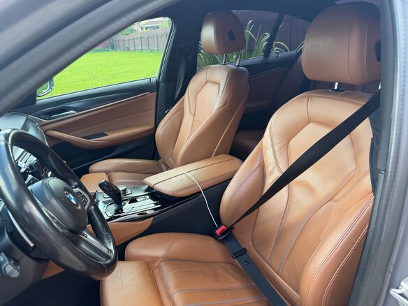 2021 BMW 5 серии 520d xDrive VII (G30/G31/G38) Рестайлинг, серый, 4000000 рублей - вид 6