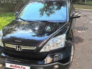 2007 Honda CR-V III, чёрный, 1225000 рублей, вид 3