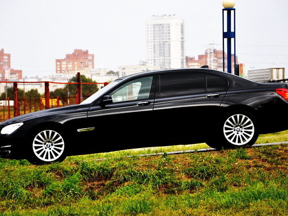 2008 BMW 7 серии Long 750Li V (F01/F02/F04), чёрный, 1672270 рублей - вид 12