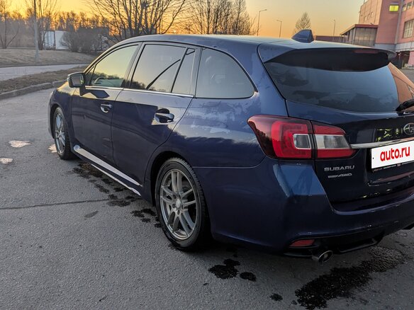 2016 Subaru Levorg I, синий, 1580000 рублей - вид 9