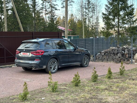 2019 BMW X3 25d xDrive III (G01), чёрный, 5100000 рублей - вид 2