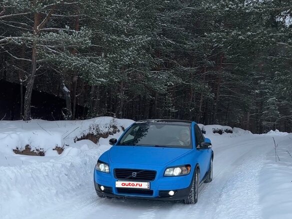 2008 Volvo C30 I, синий, 995000 рублей - вид 14