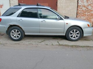 2002 Subaru Impreza II, серебристый, 450000 рублей, вид 1