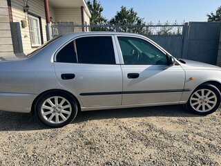 2005 Hyundai Accent ТагАЗ II, серебристый, 530000 рублей, вид 4