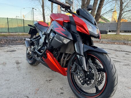 2012 Kawasaki Z 1000, оранжевый, 990000 рублей, вид 4