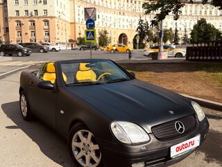 1999 Mercedes-Benz SLK-Класс 230 I (R170), чёрный, 1000000 рублей, вид 1
