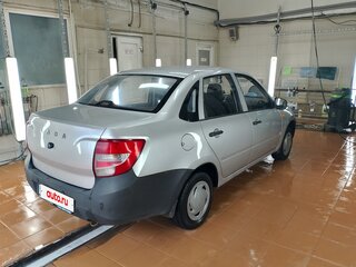 2012 Lada (ВАЗ) Granta I, серебристый, 330000 рублей, вид 5