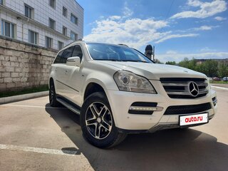 2011 Mercedes-Benz GL-Класс 350 I (X164) Рестайлинг, белый, 1720000 рублей, вид 3