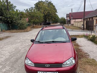 2007 Lada (ВАЗ) Kalina I, красный, 300000 рублей, вид 1