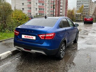 2021 Lada (ВАЗ) Vesta Cross I, синий, 1370000 рублей, вид 5