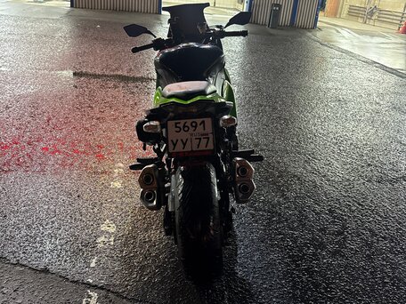 2015 Kawasaki Z 1000SX, зелёный, 690000 рублей, вид 4