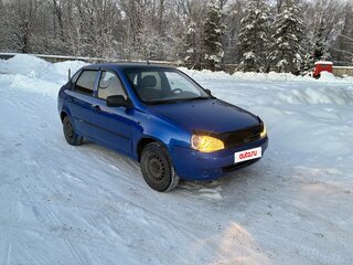 2006 Lada (ВАЗ) Kalina I, синий, 140000 рублей, вид 4