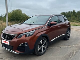 2017 Peugeot 3008 II, коричневый, 1630000 рублей, вид 1