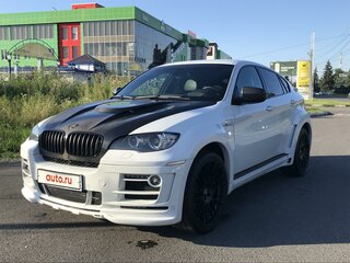 2008 BMW X6 50i 6-speed I (E71), белый, 2500000 рублей, вид 2
