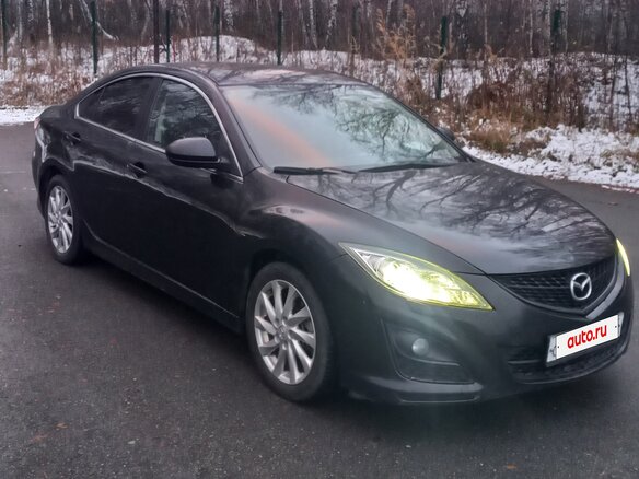 2010 Mazda 6 II (GH) Рестайлинг, чёрный, 900000 рублей - вид 4
