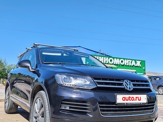 2011 Volkswagen Touareg II, чёрный, 2105000 рублей, вид 2