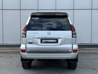 2008 Toyota Land Cruiser Prado 5-speed 120 Series Рестайлинг, серебристый, 1949999 рублей, вид 4