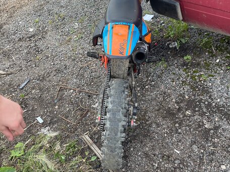 2023 Kayo Evolution YX140EM, синий, 75000 рублей, вид 3