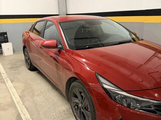 2021 Hyundai Elantra VII (CN7), красный, 2500000 рублей, вид 1