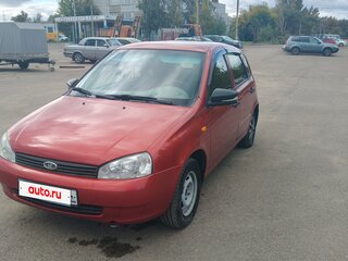 2007 Lada (ВАЗ) Kalina I, красный, 300000 рублей, вид 2