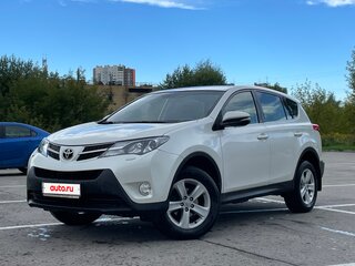 2013 Toyota RAV4 IV (XA40), белый, 1340000 рублей, вид 2
