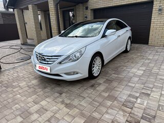 2012 Hyundai Sonata VI (YF), белый, 1000000 рублей, вид 1