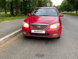 2007 Kia Cerato I Рестайлинг, красный, 225000 рублей, вид 1