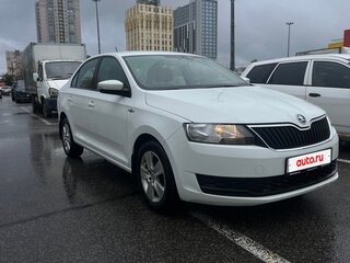 2019 Skoda Rapid I Рестайлинг, белый, 1070000 рублей, вид 2
