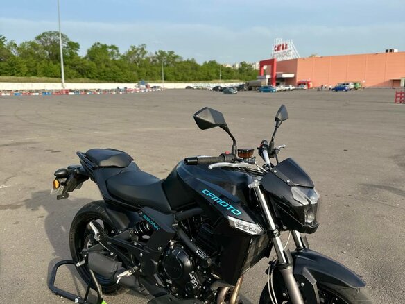 2015 CFMoto 650NK, чёрный, 390000 рублей - вид 4