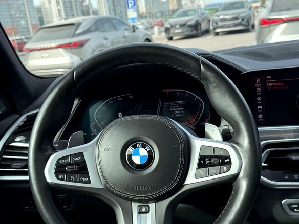 2020 BMW X7 40i I (G07), чёрный, 5250000 рублей - вид 13