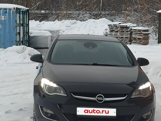 2014 Opel Astra J Рестайлинг, чёрный, 670000 рублей, вид 3