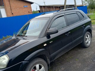 2004 Hyundai Tucson I, чёрный, 620000 рублей, вид 2