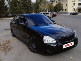 2013 Lada (ВАЗ) Priora I Рестайлинг, чёрный, 450000 рублей, вид 4