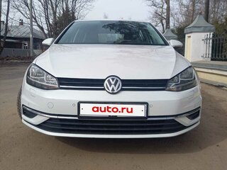 2019 Volkswagen Golf VII Рестайлинг, белый, 1595000 рублей, вид 3