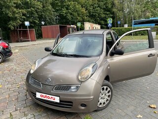 2008 Nissan Micra III (K12), коричневый, 505000 рублей, вид 3