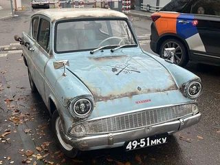 1962 Ford Anglia 123E IV 105E, голубой, 1500000 рублей, вид 4